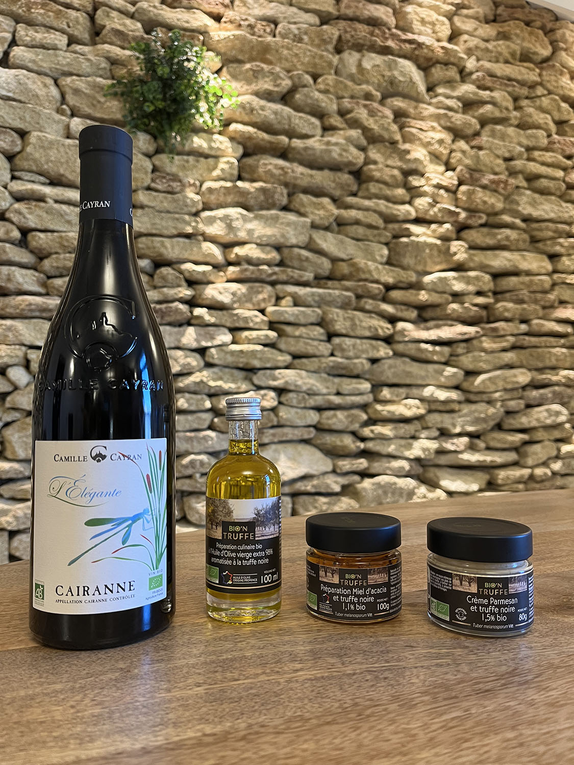Coffret Cairanne Truffe & Vin BionTruffe